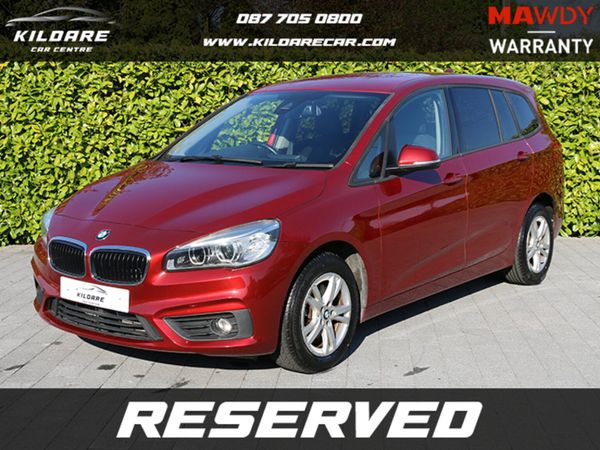BMW 2-Series Hatchback, Diesel, 2017, Orange