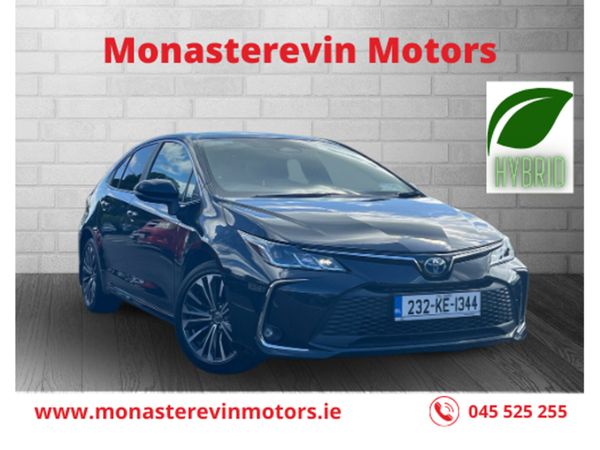 Toyota Corolla Saloon, Petrol Hybrid, 2023, Black