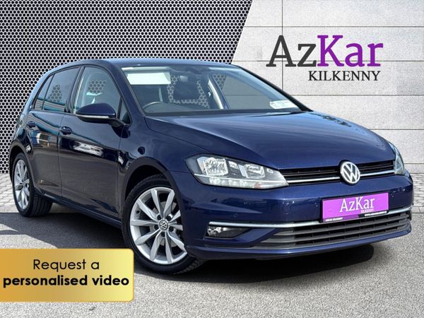 Volkswagen Golf Hatchback, Diesel, 2019, Blue