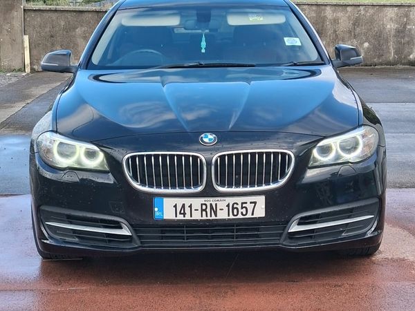 BMW 5-Series Saloon, Diesel, 2014, Black