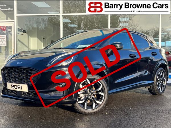 Ford Puma Hatchback, Petrol, 2021, Black