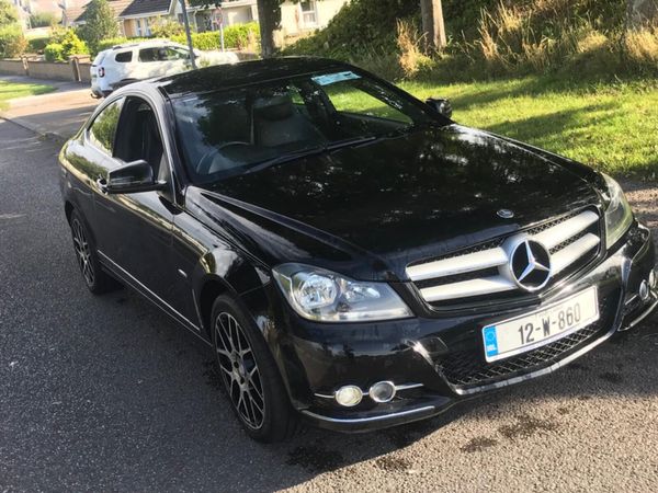 Mercedes-Benz C-Class Coupe, Diesel, 2012, Black