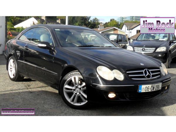 Mercedes-Benz CLK Coupe, Petrol, 2006, Black
