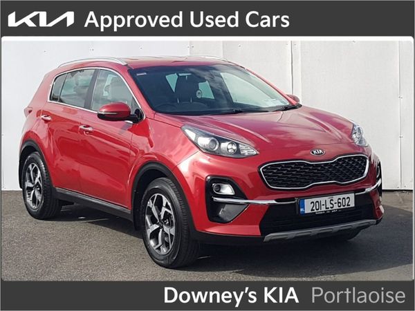 Kia Sportage SUV, Diesel, 2020, Red