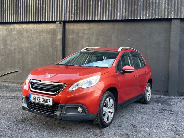 Peugeot 2008 SUV, Diesel, 2016, Red