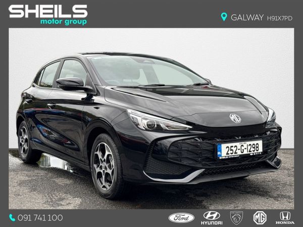 MG MG3 Hatchback, Petrol Hybrid, 2025, Black
