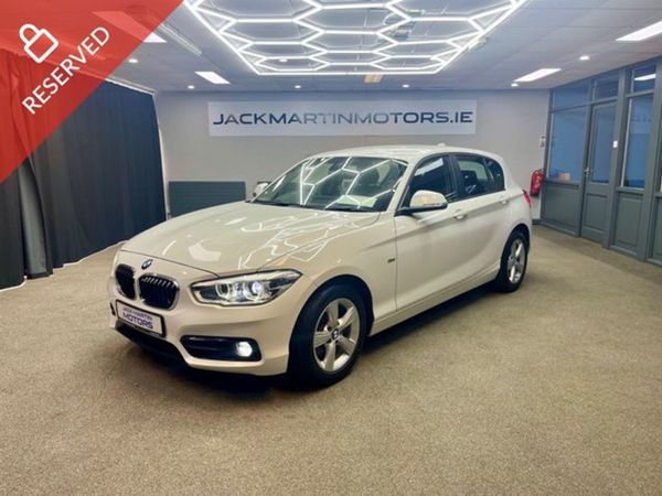 BMW 1-Series Hatchback, Diesel, 2016, White