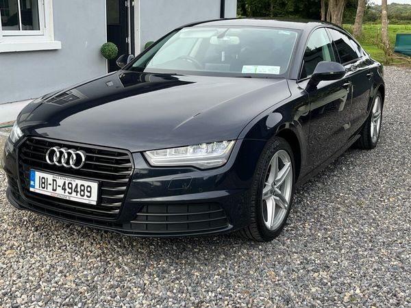 Audi A7 Hatchback, Diesel, 2018, Blue