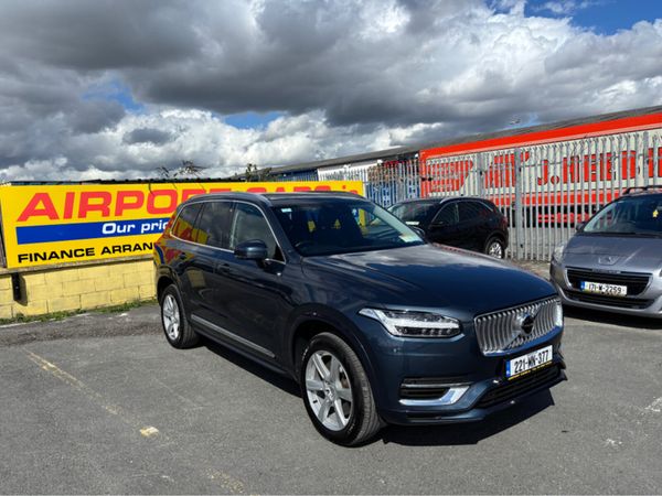 Volvo XC90 MPV, Petrol Plug-in Hybrid, 2022, Blue