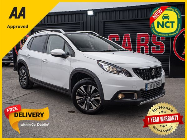 Peugeot 2008 Estate, Petrol, 2018, White