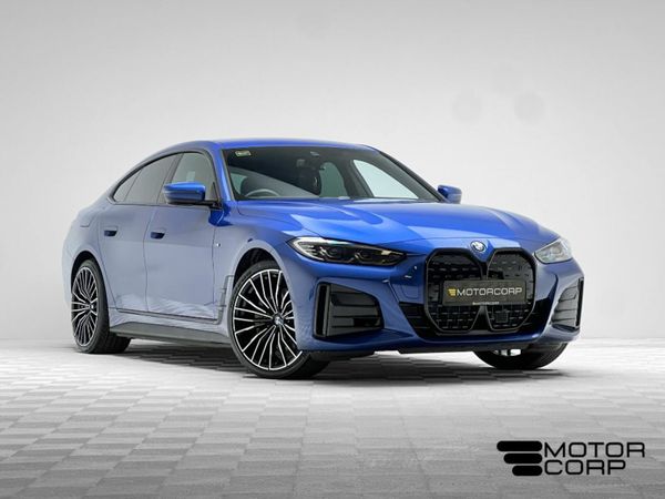 BMW i4 Coupe, Electric, 2022, Blue
