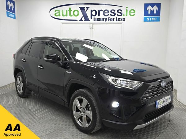 Toyota RAV4 SUV, Petrol Hybrid, 2020, Black