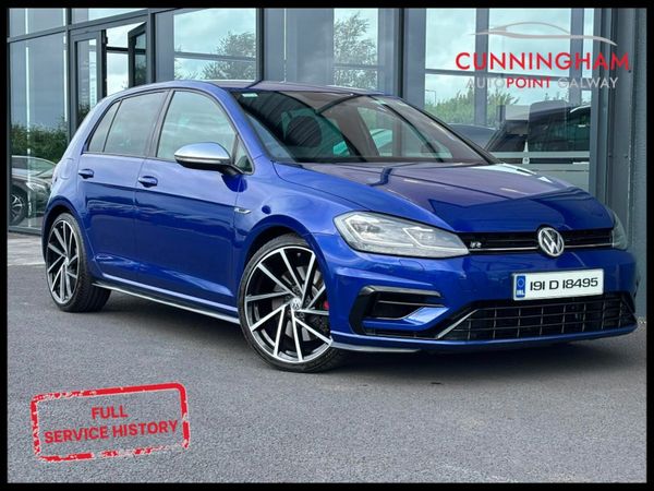 Volkswagen Golf Hatchback, Petrol, 2019, Blue