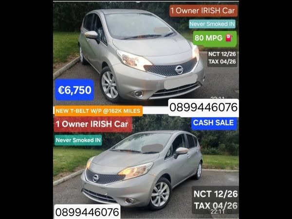 Nissan Note MPV, Diesel, 2015, Silver