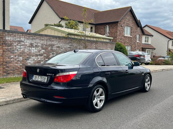 BMW 5-Series Saloon, Diesel, 2008, Blue