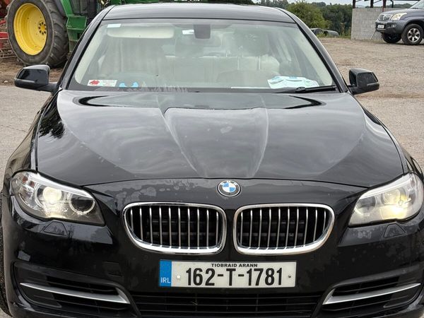 BMW 5-Series Saloon, Diesel, 2016, Black