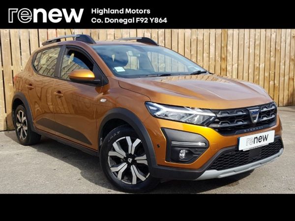 Dacia Sandero Stepway Hatchback, Petrol, 2022, Orange