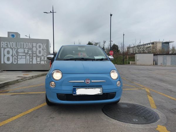 Fiat 500 Hatchback, Petrol, 2012, Blue