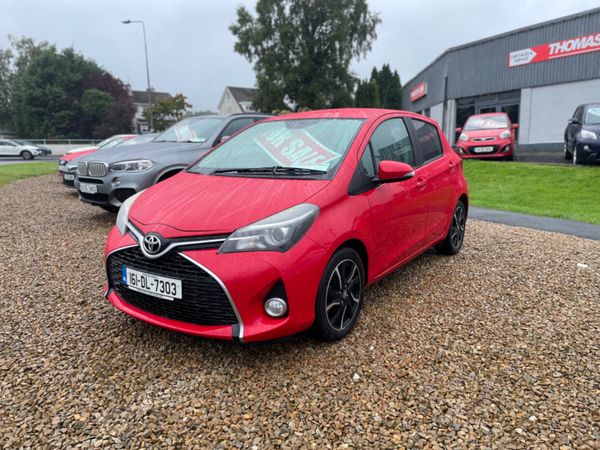 Toyota Yaris Hatchback, Diesel, 2016, Red