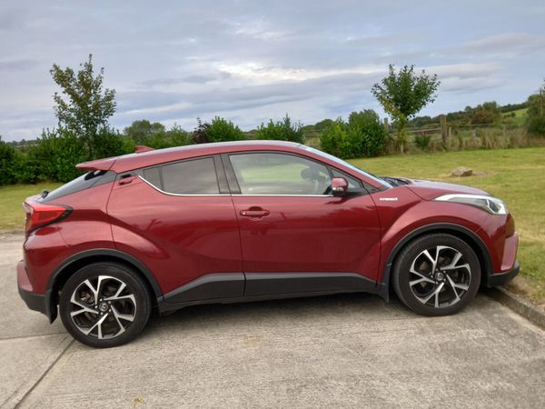Toyota C-HR Hatchback, Petrol Hybrid, 2019, Red