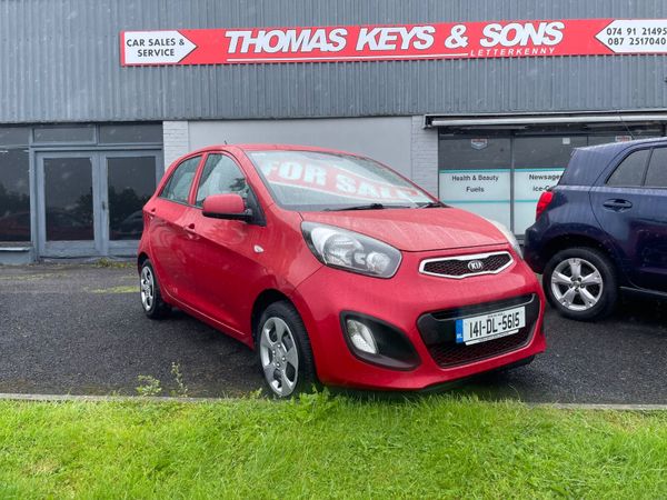 Kia Picanto Hatchback, Petrol, 2014, Red