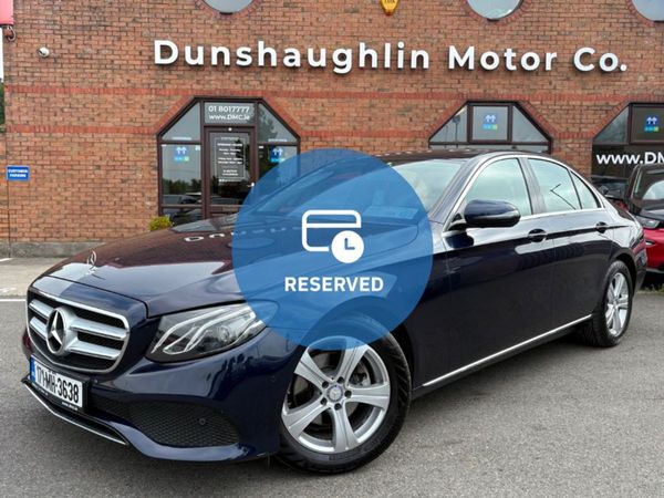 Mercedes-Benz E-Class Saloon, Diesel, 2017, Blue