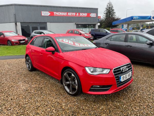 Audi A3 Hatchback, Diesel, 2015, Red