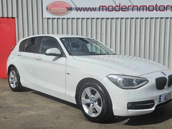 BMW 1-Series Hatchback, Petrol, 2015, White