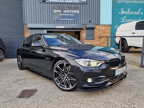 BMW 3-Series Saloon, Diesel, 2017, Black