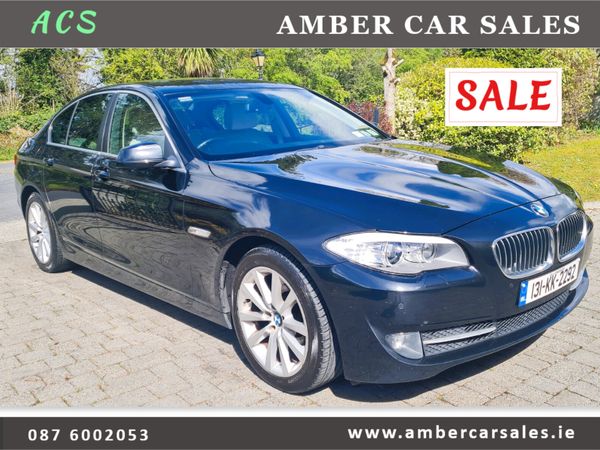 BMW 5-Series Saloon, Diesel, 2013, Black