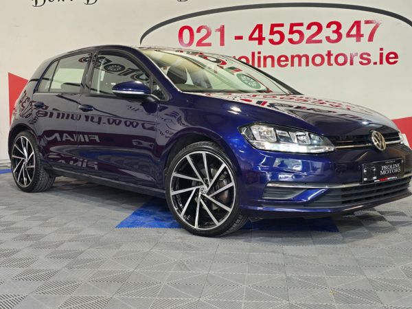 Volkswagen Golf Hatchback, Diesel, 2017, Blue