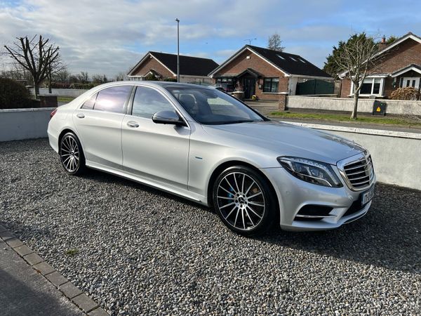 Mercedes-Benz S-Class Saloon, Petrol Plug-in Hybrid, 2017, Silver