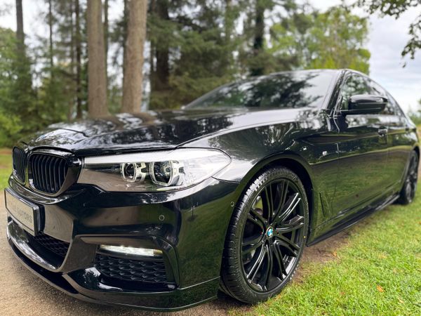 BMW 5-Series Saloon, Diesel, 2018, Black