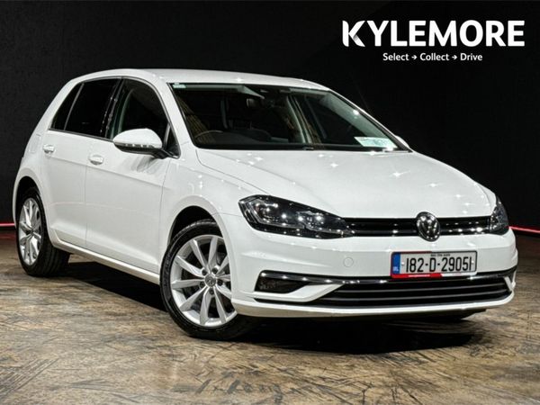 Volkswagen Golf Hatchback, Petrol, 2018, White