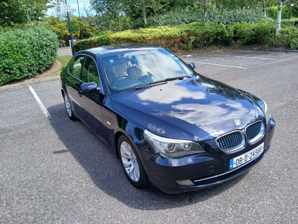 BMW 5-Series Saloon, Diesel, 2008, Blue