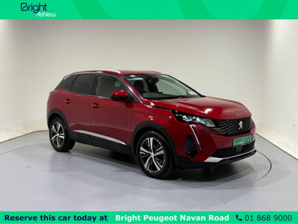 Peugeot 3008 MPV, Petrol, 2021, Red