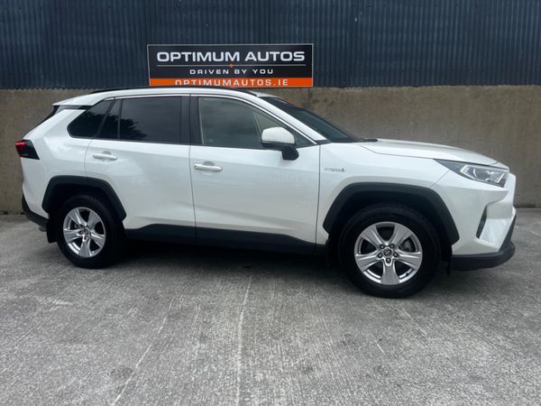 Toyota RAV4 SUV, Petrol Hybrid, 2020, White