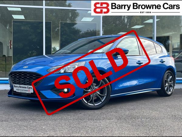 Ford Focus Hatchback, Diesel, 2020, Blue