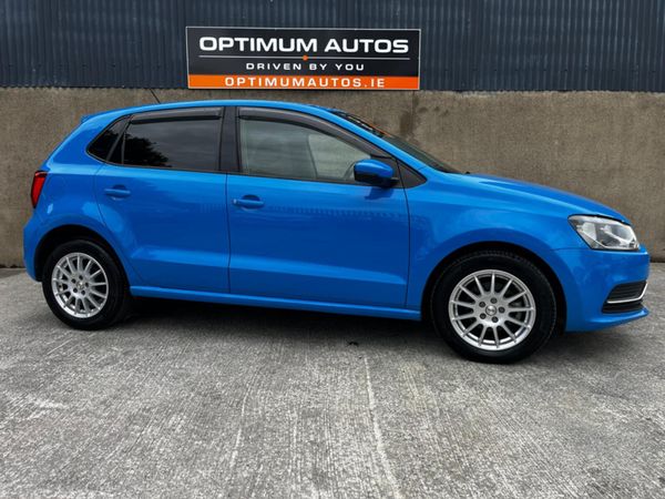Volkswagen Polo Hatchback, Petrol, 2015, Blue