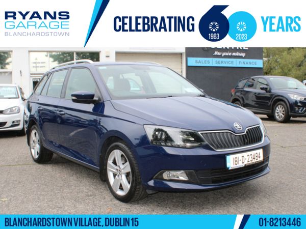 Skoda Fabia Estate, Petrol, 2018, Blue