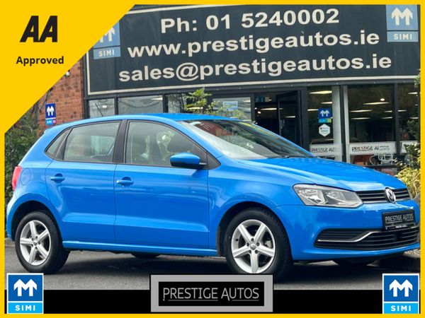 Volkswagen Polo Hatchback, Petrol, 2014, Blue