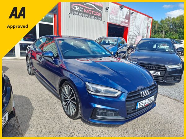 Audi A5 Hatchback, Diesel, 2017, Blue