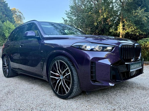 BMW X5 Estate, Petrol Hybrid, 2023, Purple