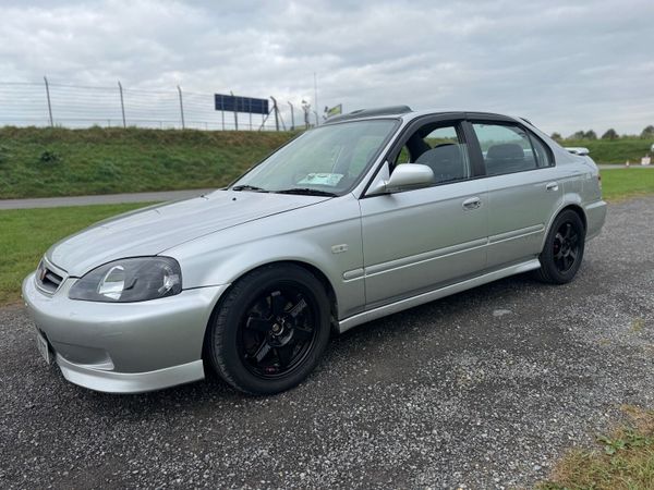 Honda Civic Saloon, Petrol, 2000, Silver