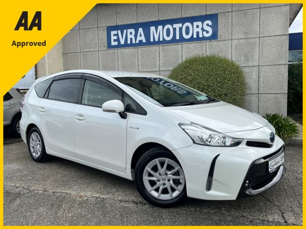Toyota Prius MPV, Petrol Hybrid, 2019, White