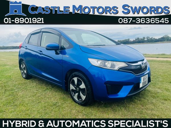 Honda Fit Hatchback, Petrol Hybrid, 2016, Blue