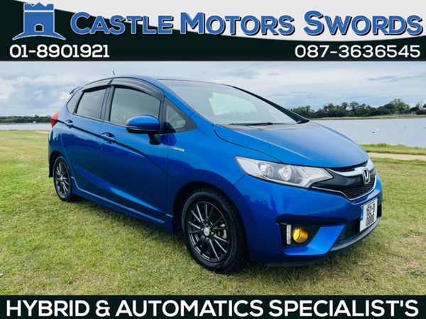 Honda Fit Hatchback, Petrol Hybrid, 2015, Blue
