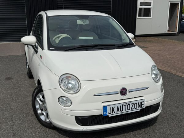 Fiat 500 Hatchback, Petrol, 2013, White