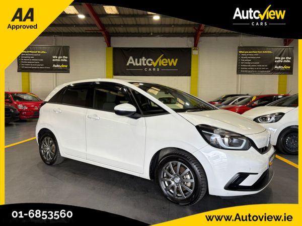 Honda Jazz Hatchback, Petrol Hybrid, 2020, White