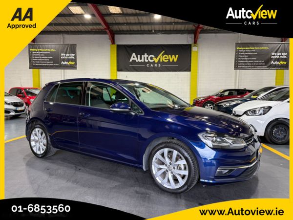 Volkswagen Golf Hatchback, Petrol, 2017, Blue
